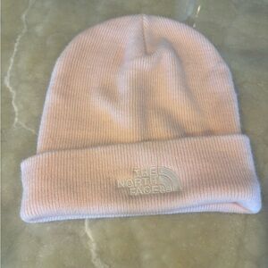 The North Face Womens Light Pink Beanie